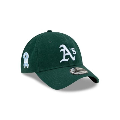 Oakland Athletics Gorra | New Era MLB Father's Day 9twenty Adjustable Cap Mexico - Verdes